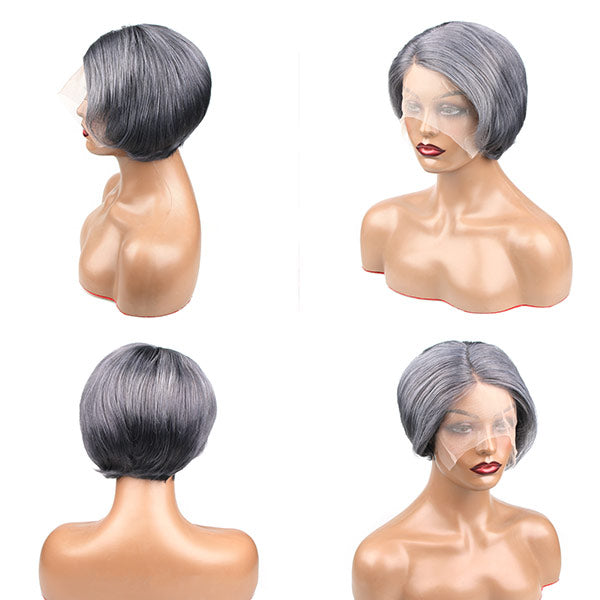 Flash Sale Fashion Cheap Pre-Styled Short Bob Wigs Human Hair