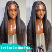 BOGO Flash Sale HD 5x5 Transparent Closure Wig Straight Hair