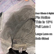 Gorgeous Skunk Strip Highlight Short Wigs Lace Front/ Closure Wigs