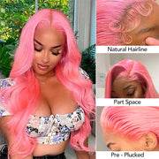 pre-colored_pink_wig_transparent_lace_bpdy_wave_human_hair_wig