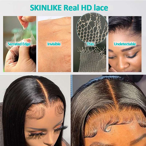 BOGO Flash Sale HD 5x5 Transparent Closure Wig Straight Hair