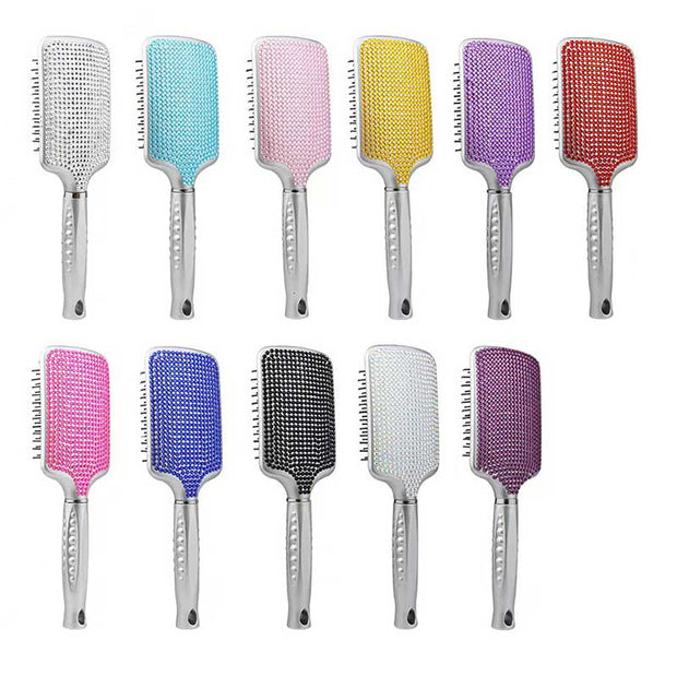 Diamond Crystal/ Rhinestone Air Cushion Comb Massage Brush