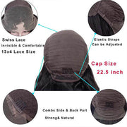 Short Bob Wig Lace Front Wigs Brazilian Straight Human Hair For Sale-AshimaryHair.com