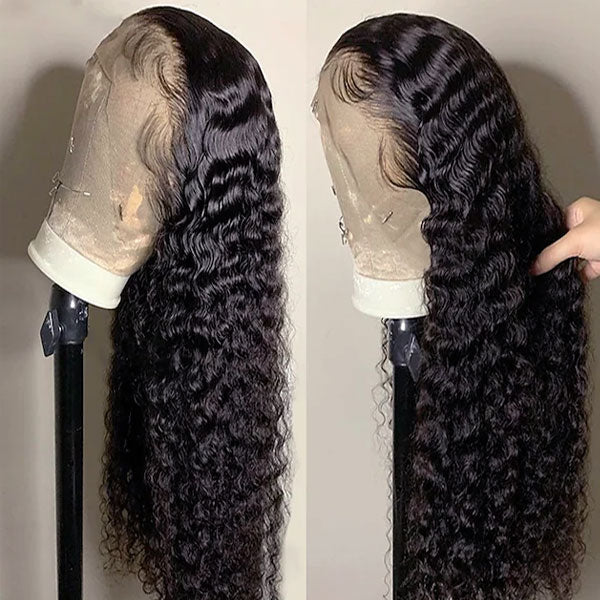 Flash Sale Summer Wet Wavy 13*6 Lace Front Wig Ashimary Human Hair M Cap