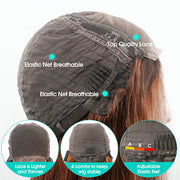 1b/30 Highlight 4x4 5x5 6x6 Glueless Lace Closure Wigs Ashimary Body Wave Virgin Hair