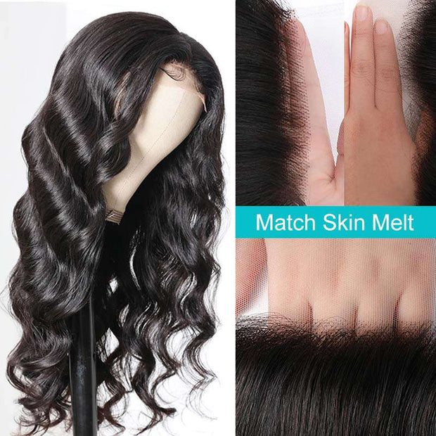 straight lace closure wig bodywave hair