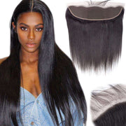 Straight Hair Lace Frontal 13x4Inchs 100% Human Hair Unprocessed - ashimaryhair