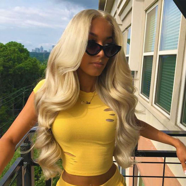 4 Bundles Honey Blonde Body Wave Brazilian Human Hair Bundles - ashimaryhair