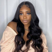 straight lace closure wig bodywave hair