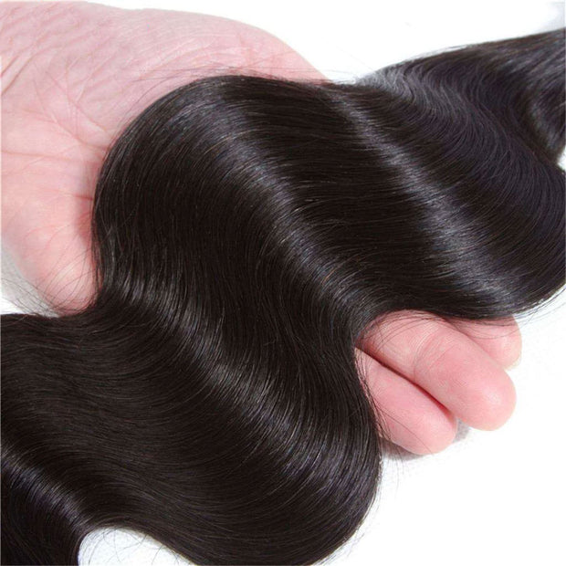 Body Wave  Hair 1 Bundle 9A Brazilian Human Hair Natural Color - ashimaryhair