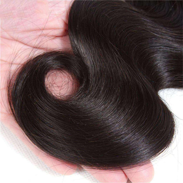 Body Wave  Hair 1 Bundle 10A Brazilian Human Hair Natural Color - ashimaryhair