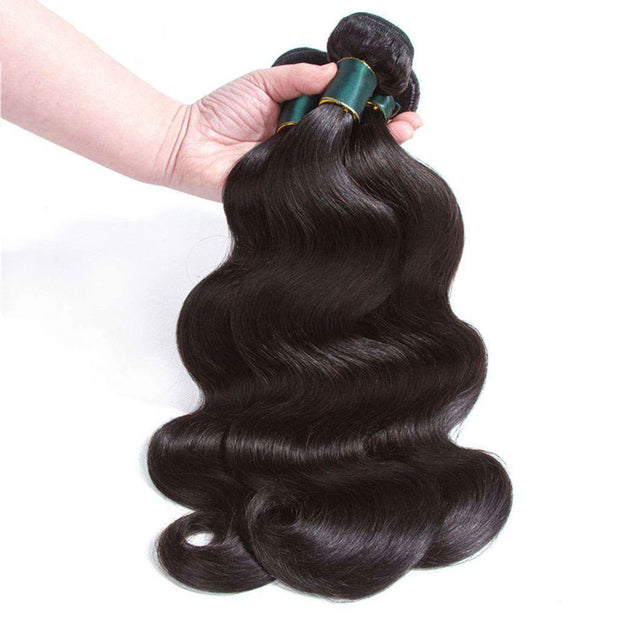 Body Wave  Hair 1 Bundle 9A Brazilian Human Hair Natural Color - ashimaryhair