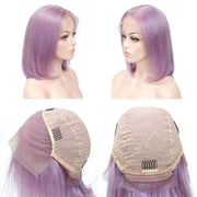 Cheap Colored Bob Short Blonde Bob Wig Human Hair Lace Front Wigs-AshimaryHair.com
