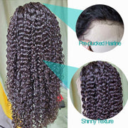 Jerry Curly 13*4 Lace Front Wigs Curly Human Hair Wigs-AshimaryHair.com