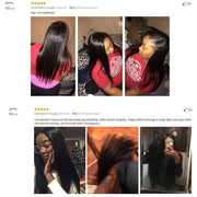 3 Bundles 9A Straight 100% Human Hair Bundles Natural Color - ashimaryhair