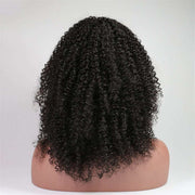 Glueless 4*4 Lace Closure Wig Afro Kinky Curly Human Hair Wigs Brazilian Hair-AshimaryHair.com