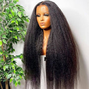 Transparent hd 13x4 Lace Front kinky Straight Hair HD Lace Wig