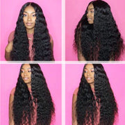 10A Loose Deep Wave Hair 4 Bundles With Closure Natural Color - ashimaryhair