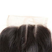 10A Loose Wave Hair 4 Bundles With Closure Natural Color - ashimaryhair