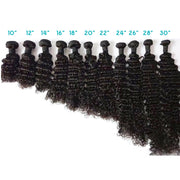4 Bundles 10A Deep Wave Human Hair Bundles Natural Color - ashimaryhair