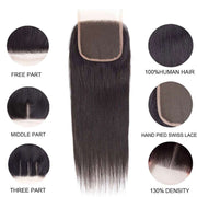 Best Human Hair Straight Lace Closure-AshimaryHair.com