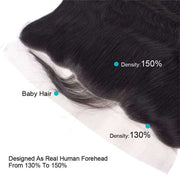 9A Brazilian Body Wave Hair 4 Bundles With Lace Frontal Human Hair - ashimaryhair